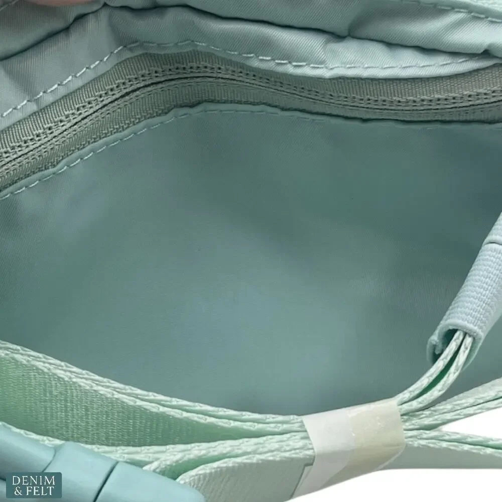 NEW‎ Lululemon Everywhere Belt Bag Mint Green Nylon Zip Crossbody Fanny Pack